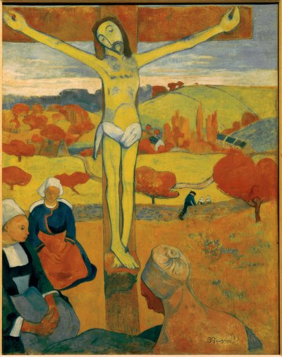 Crucified Christ or The Yellow Christ by Paul Gauguin